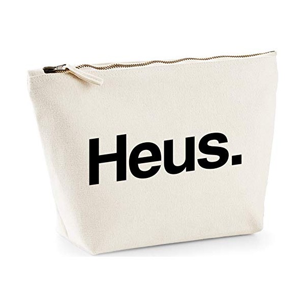 Hippowarehouse Heus Latin Greeting printed make up cosmetic wash bag