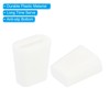 PATIKIL Kitchen Sink Rack Feet, 50 Pack Plastic, White, 19x18
