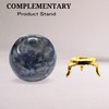 Iolite Crystal Ball with Stand - 1.5" Inches Crystal Sphere