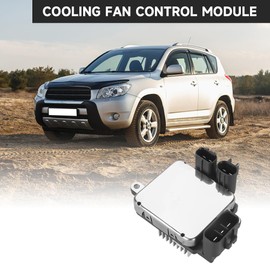 YOLLKY Módulo de control del ventilador de refrigeración del motor, compatible con Toyota RAV4 2006-2012 para Toyota Camry 2007-2017, reemplaza la pieza 89257-30060 89257-30070 89257-30080