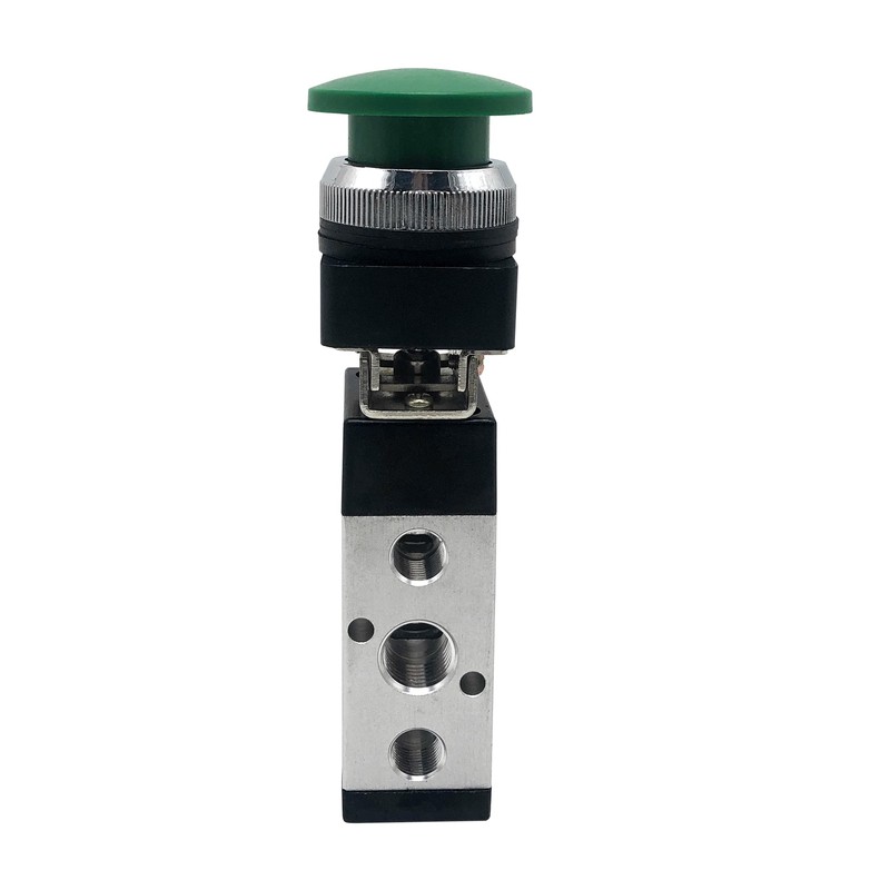 Pneumatic 5 Way 2 Postion Manual Control Push Button Air