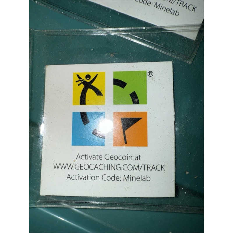 Minelab Trackable Going Caching - GPS Geocaching New Unactivated Geocoin