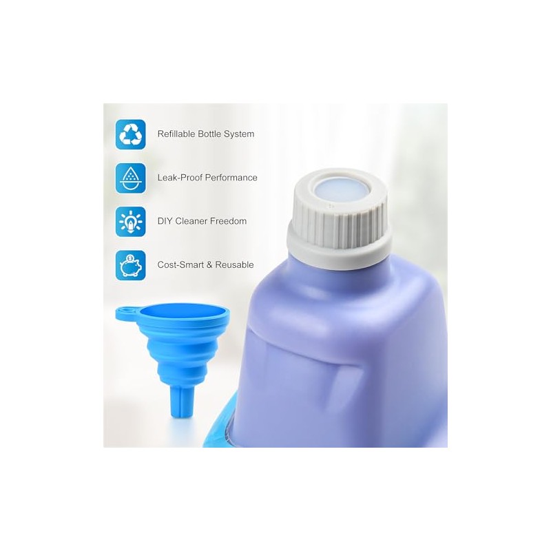 Bisenkud Refillable Bottle for Swiffer® Wet Jet™ Mop - 500ml