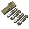 5 in 1 Stainless Steel Camping Tableware Outdoor Camp Tableware