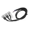 Motorcycle Handlebar Switch LED ON Off Button IP65 for Headlight