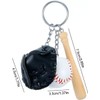 Llavero Beisbol 3 En 1 Bat, Guante Y Pelota Baseball