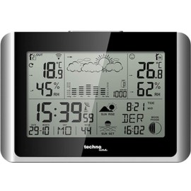 Technoline WS 6767 Wireless Weather Station with up to 3 Outdoor Transmitters