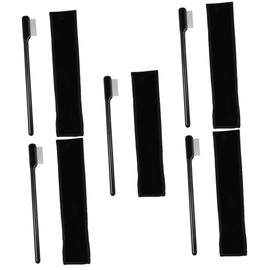 BIUDECO 5 Sets Portable Eyebrow Eyelash Brush Set Makeup Tools for Women Comb Trimming Brush Ideal for Travel