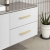SYZOW 6 Pack Gold Drawer Pulls Brushed Gold Cabinet Pulls,Kitchen