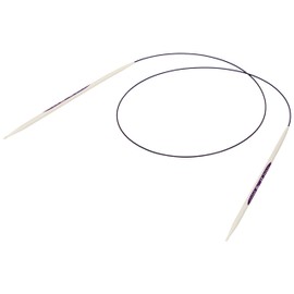 Prym Circular Knitting Pins/Needles, Ergonomic Design, 4mm x 80cm Length, High-performance Synthetic Material Multi-Colour, 17 x 3 x 1 cm