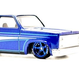 Shop164 5x PACK Blue Elec Advan V2 11mm For HW 83 Silverado Wheels Lettered Rubber Tires