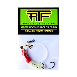 RTF - Propeller - 2" Full Glow Hoochie (5PK - Glow Red Head)