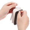 PATIKIL Blank Index Cards with Ring, 600Pcs Blank Flash Card