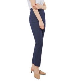 May You Be Women’s Super Stretch Pull-On Millennium Ankle Pants (Indigo, S)