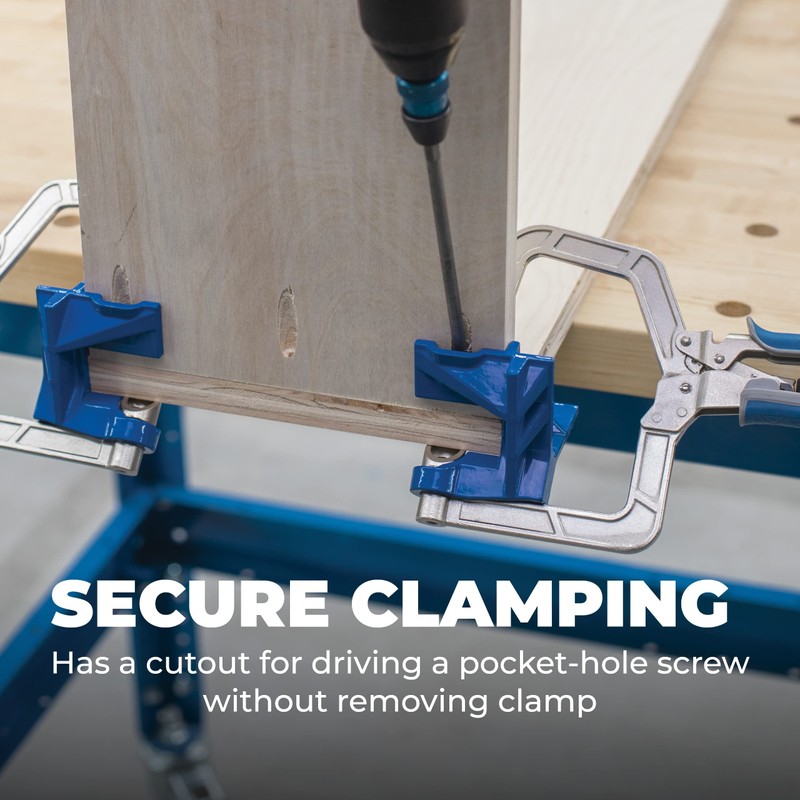 Kreg KHCCC 90 Degree Corner Clamp - Right Angle -