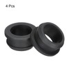 QUARKZMAN Pack of 4 Snap Rubber Grommet Connector Mounting Dia