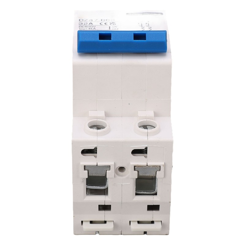 2P Type B Circuit Breaker 4000A Breaking Capacity Solar PV