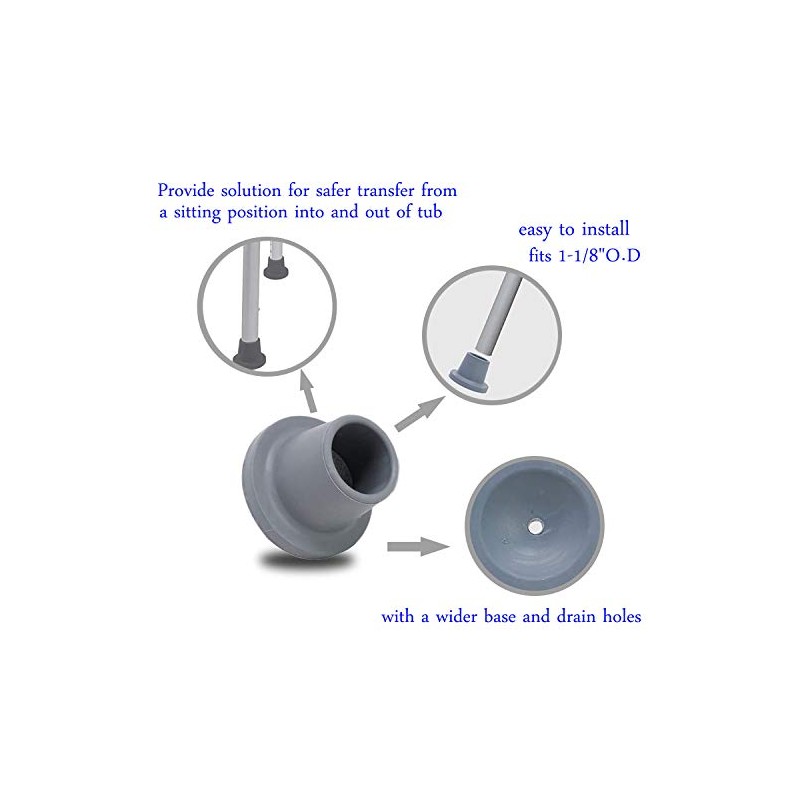 Replacement Feet for Shower Chair Bath Seat, Shower stools and