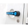 PKEDUO Blue Door Handle Inserts + Push Button Covers Compatible