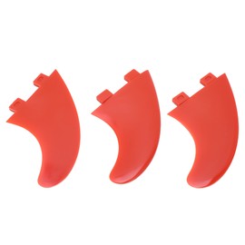 3Pcs Surfboard Fins Glass Fiber Thruster Fin Sets Surf Accessories for Longboard Upright Paddle Board