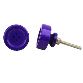 Indian Shelf 20 Pieces Purple Drawer Knobs Decorative Resin Cabinet Knobs Boho Dresser Pulls Resin Unique Kitchen Handles Modern Door Hardware Single Hole