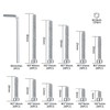 440 Pcs M3 Small Metric Screws with Nuts, Hex Socket