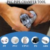 NR-Auto PVC Pipe Chamfer Tool with Sharp Blade for Pipe