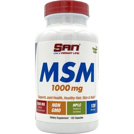 SAN MSM, 1000mg, 120 caps