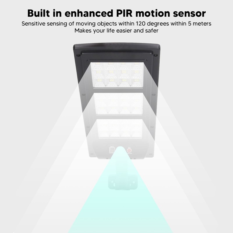 Solar Street Lights Motion Sensor Waterproof Solar Security Flood Lights