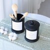 Ronasip 2 pack Cotton Buds Holder, Cotton Wool Pads Jar,