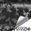 VViViD+ Stealth Medium Pattern Camouflage Vinyl Wrap Roll (1.5ft x