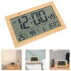 Cabilock 1Pc Screen Digital Alarm Clock with Thermometer Calendar Wall
