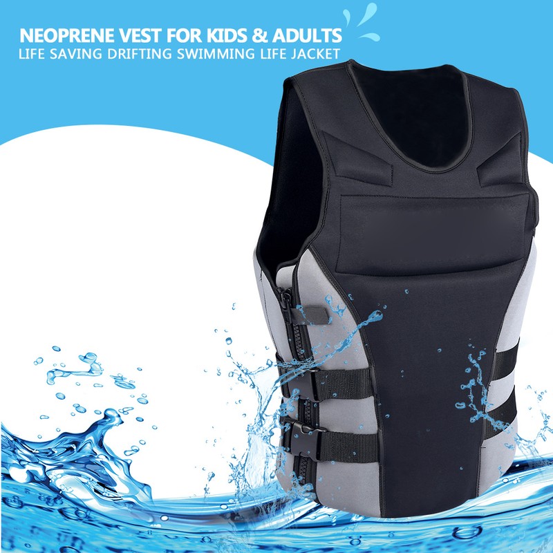 Life Saving Drifting Swimming Life Jacket Neoprene Vest for Kids