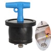 Faderr Stainless Steel Pipe Plug, Compatible with Mechanical Testing, Sealing