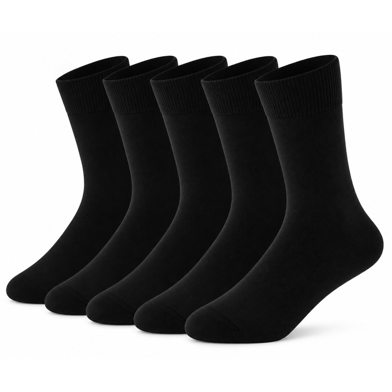 Men’s Dress Socks for Business & Daily Wear – 5-Pair