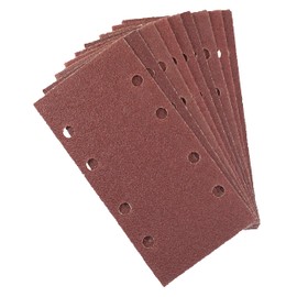 Amtech V4002 Hook and Loop Sanding Sheets for Sander, 60 Grit, 93mm x 187mm, 10pcs