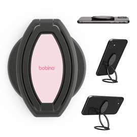 Bobino Kickflip Phone Stand – Versatile Cell Phone Holder Compatible with All Smartphones – Adjustable Angle Phone Mount for Video Watching and Recording – Ultra-Slim Foldable Phone Desk Stand
