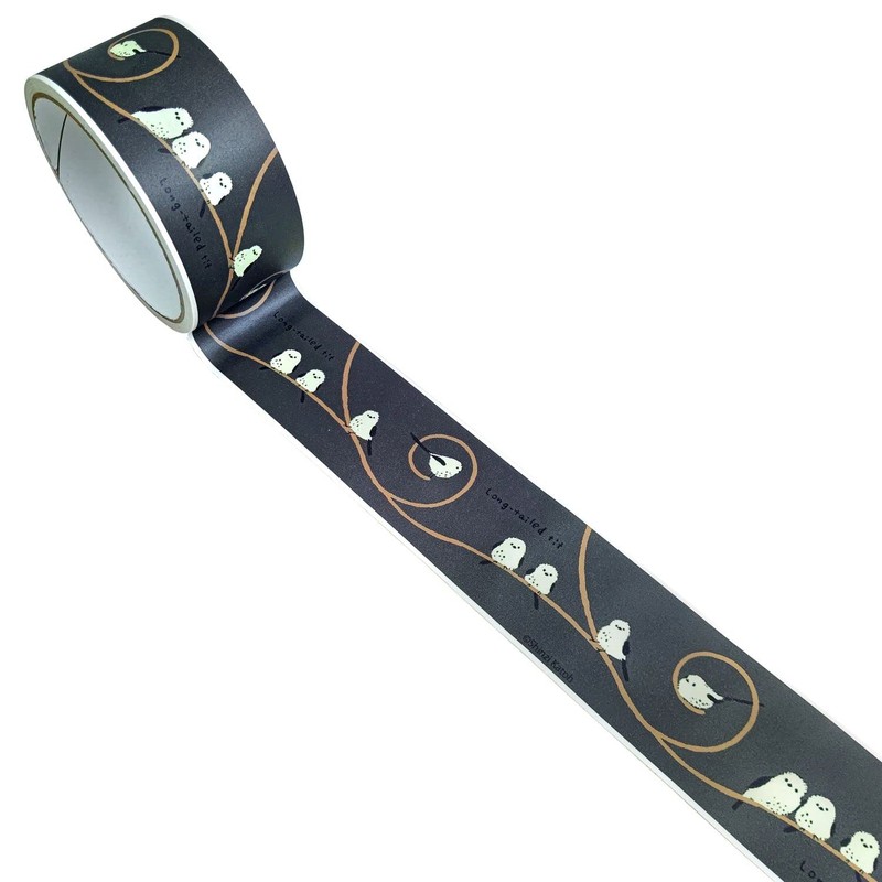 Shindo Katoh Kraft Tape, Ks-cft-10011 Design Tape, Shimaenaga, Width 1.8