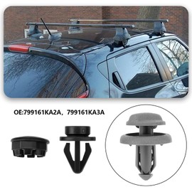 Be In Your Mind 4 Pieces Boot Cover Hanger Clips Trunk Hook Trunk Fixing Replacement Part 799161KA2A 799161KA3A Compatible with Nissan Juke F15, black