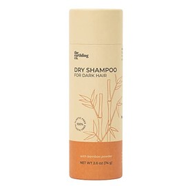 The Earthling Co. Dry Shampoo for Dark Hair - Dry Hair Shampoo for All Hair Types - Paraben, Sulfate, and Silicone Free Dry Shampoo for Women, Men, and Children - Packaging Can Be Recycled, 2.6 oz