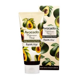 Farm Stay 팜스테이 아보카도 프리미엄 포어 딥 클렌징폼 180ml Farm Stay Avocado Premium Pore Deep Cleansing Foam 180ml