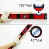 Multi-function Foldable Level, 28'' Multi-Angle Measurement Woodworking Tools,5 Sections with