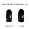 ISDORE Premium Leather Keyring Case Compatible with Model 3 &