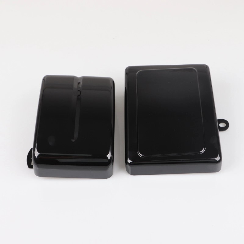 Unbranded L&R Battery Box Side Covers For Harley Dyna Street