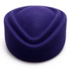 Lawliet Wool Air Hostesses Cocktail Fascinator Base Pillbox Hat Millinery