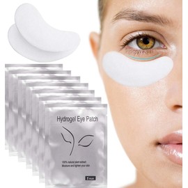 Chargenyang Under Eye Gel Pads Eyelash Extension Pads Lint Free DIY False Eyelash Lash Extension Makeup Eye Gel Patches Pack (200 Pair)