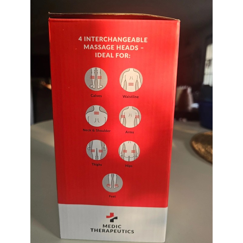 Medic Therapeutics Handheld Sculpting Massager w/ 4 Interchangeabl