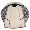 Gary Com Mens Flannel Jacket Sherpa Lined Buffalo Plaid Heavyweight