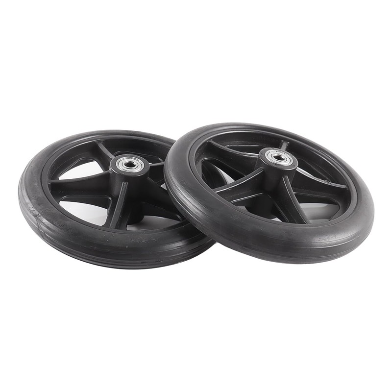 Hoite 2pcs 7 Inch Front Solid Wheel – Replacement for