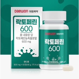 Comparison of Lactoferrin Premium Tablets 300 Double Enteric Coating Efficacy / 락토페린 프리미엄정 300 2배 장용성 효능 비교